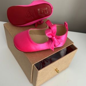 Lou babe Pink satin shoes
